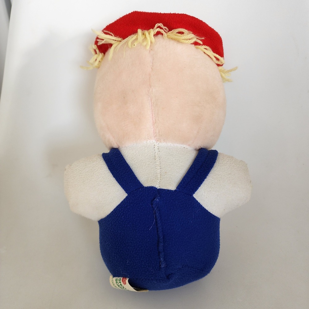 Del Monte Shoo Shoo Scarecrow Plush‎ Stuffie Vintage 1983 Toy Country Yumkin - Picture 4 of 14
